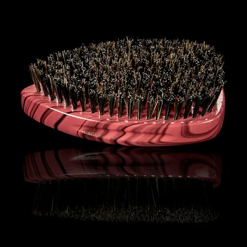 Torino Pro Wave Brush #905- Pointy Palm Medium Hard bristles - Reinforced bristles -Patented Design- Great for wolfing to manage your 360 Waves