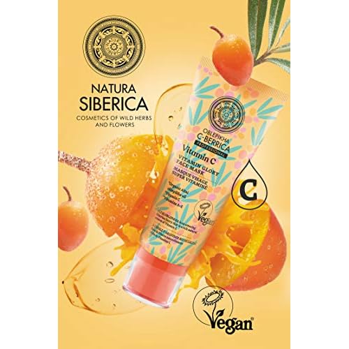 Natura Siberica C-Berrica Vitamin Glory Natural Face Mask 3.38 fl oz