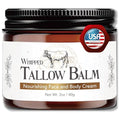 ANGELYCIA Beef Tallow for Skin | 100% Grass Fed Handmade Tallow Face Moisturizer | Face & Body | Whipped Moisturizer | 100% Natural Tallow Balm | No Parabens | Sensitive & Dry Skin, Eczema, Psoriasis