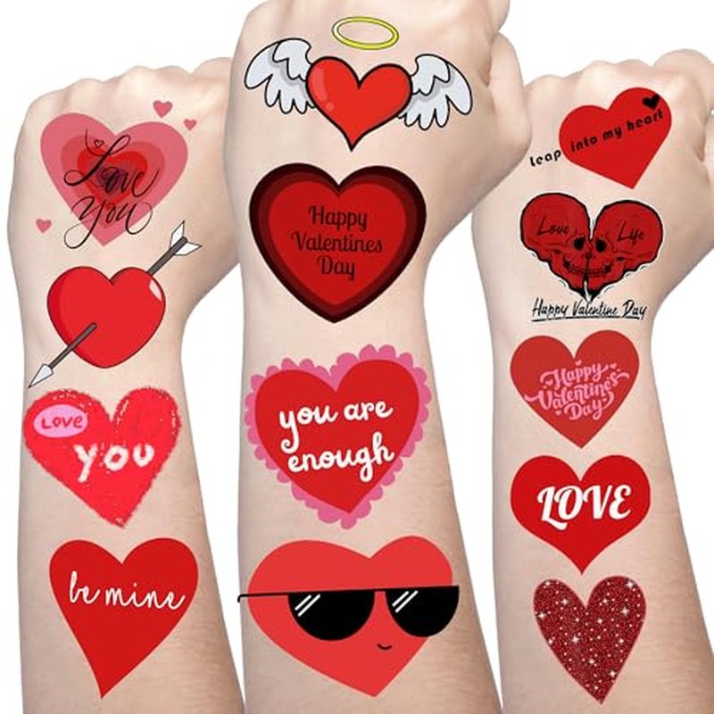 10pcs Finger Tattoos, 170 Different Pattern Designs of Mini Semi-Permanent Tattoos, long lasting temporary tattoos,Bodt art. (Solid-color finger tattoos)