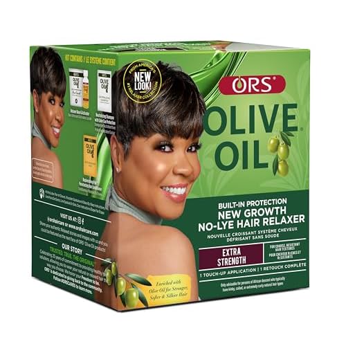 ORS Olive Oil Build-In Protection New Growth No-Lye Hair Relaxer - Extra Strength (1)