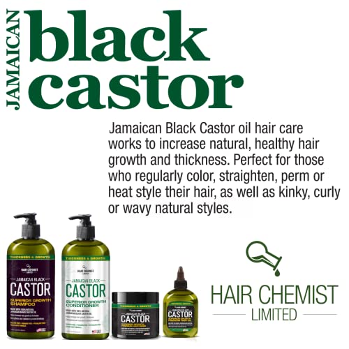 Hair Chemist Jamaican Black Castor Shampoo & Conditioner Set - Hair Growth 33.8oz