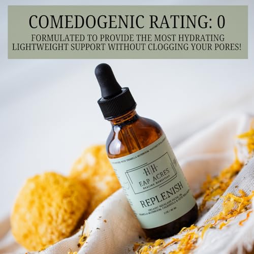 Organic Facial Oil for Dry Sensitive Skin - Replenish Variation
