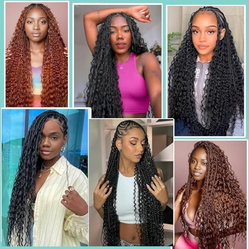 16 Inch Natural Black Deep Wave Human Hair for Braiding - Bulk Bundles, 110g