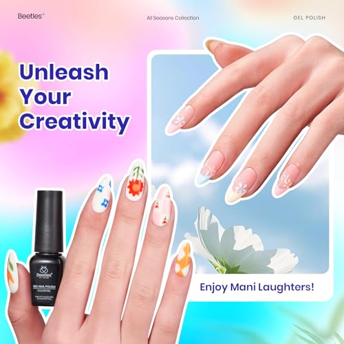 Rustic Sonata Pastel Gel Polish Set - 25 Color Nail Kit for DIY Manicure