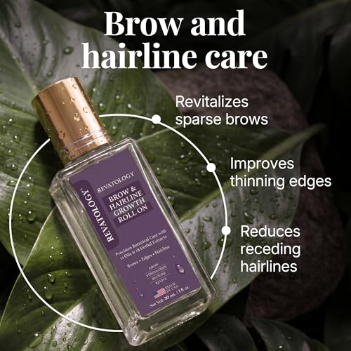 Revatology Brow & Hairline Growth Serum with Botanical Oils & Extracts