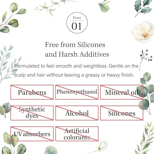 MARGARET JOSEFIN Japanese Multi Use Hair Oil ? Additive Free, For Hair, Body and Nails, Gentle Formula, Green Tea Scent | 5.07 fl oz (150mL)