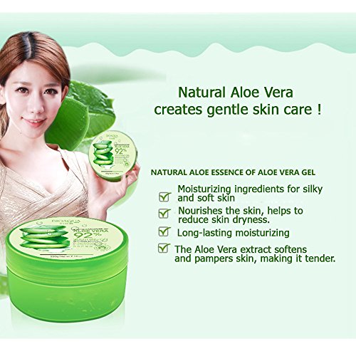 Aloe Vera Night Cream Gel Set - 3 Pack 7.43 Fl Oz | Hydrating & Soothing Moisturizer