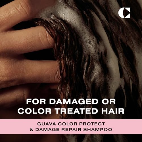 Guava Color Protect & Damage Repair Shampoo - Hydrating & UV Shield, 1.69 fl oz