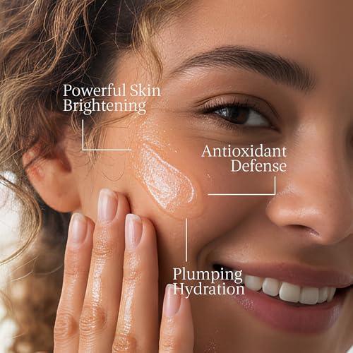 Vitamin C Radiance Serum | Vitamin E + Ferulic Acid | Brightens, Hydrates & Protects Skin | Vegan & Cruelty-Free | 1oz