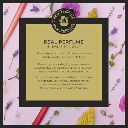 Tea Rose Bath & Shower Gel - Luxury Vegan Body Wash for Women, Paraben Free, 8.45 oz