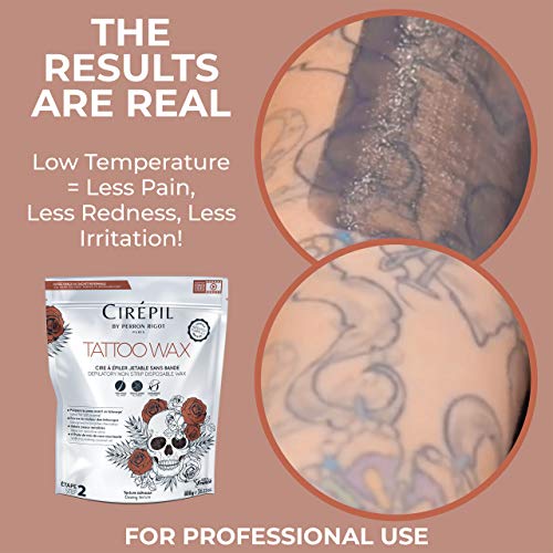 Cirepil Hard Wax Beads 800g – Stripless Tattoo-Safe Formula