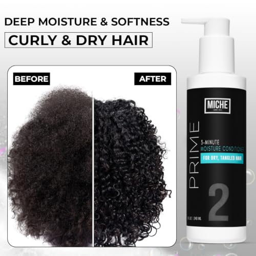 Hydrating 3-Minute Moisture Conditioner for Dry & Curly Hair - Sulfate-Free