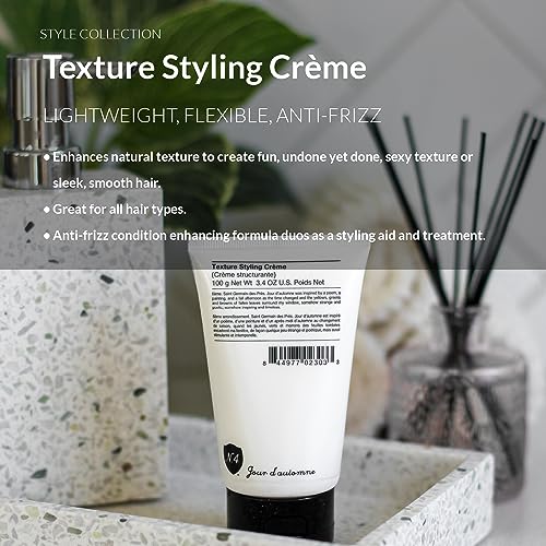 Number 4 Texture Styling Creme - Frizz Control & Curl Definition, 3.4 oz