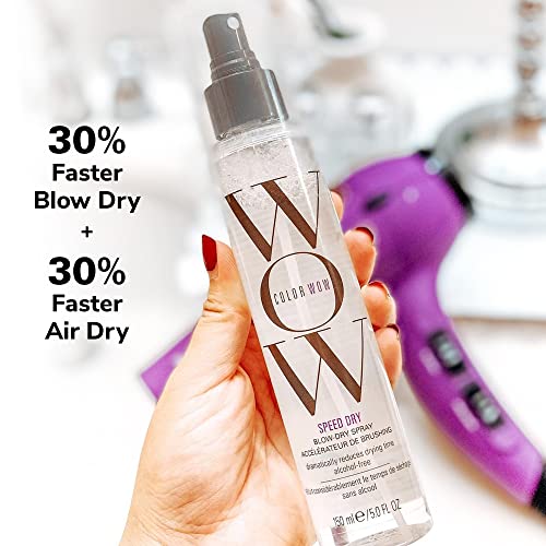 Color Wow Speed Dry Blow Dry Heat Protectant Spray for Hair