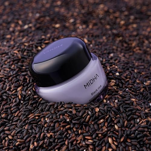 Midha Black Rice Soothing Gel-Cream - Hydrating Moisturizer for Sensitive Skin, 50ml
