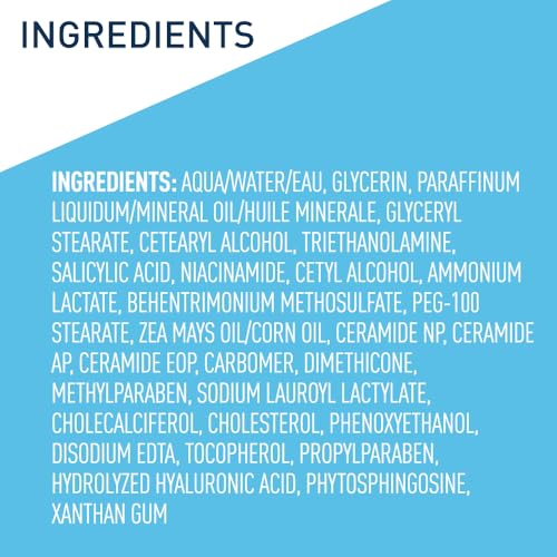 CeraVe SA Moisturizing Cream 16oz - Exfoliates & Softens Rough Skin, Pack of 1