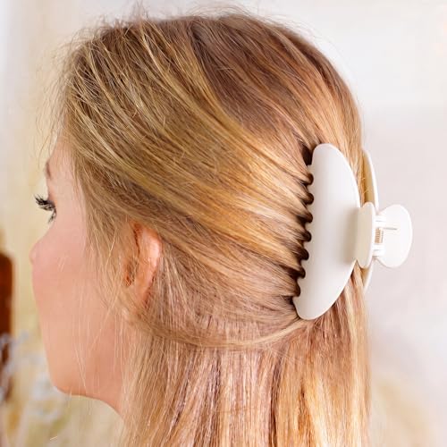 Yuxung 16Pcs Pastel Color Hair Claw Clips Bulk 4.33 Inch for Women
