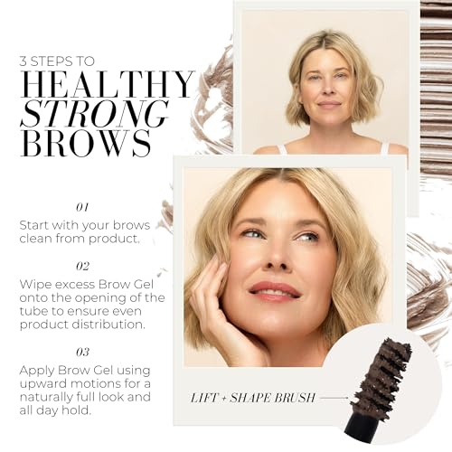 Fitglow Plant Protein Brow Gel - Taupe Blonde 4g Natural Eyebrow Enhancer