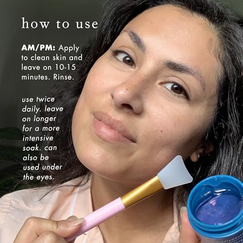 Hydrating Face Mask with Hyaluronic Acid - Vegan Skin Care for All Skin Types