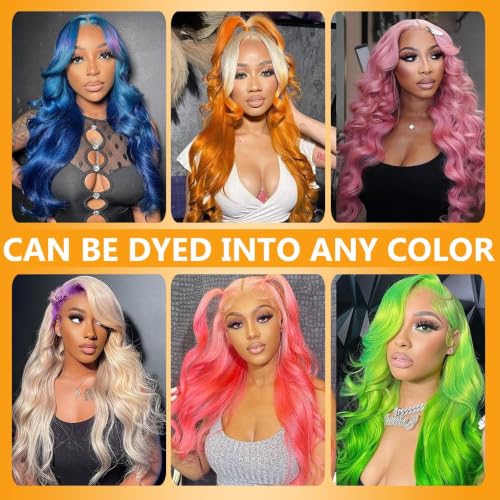 Russian Blonde Body Wave Lace Frontal Human Hair 12 Inch Pre-Plucked Natural Hairline