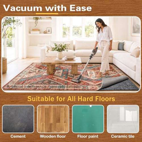 9x12 ft Waterproof Rug Pad Non-Slip Felt Carpet Cushion for All Floors