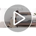 Twin XL Mattress Topper - 3-Inch Extra Firm Support with Bamboo Charcoal Infusion