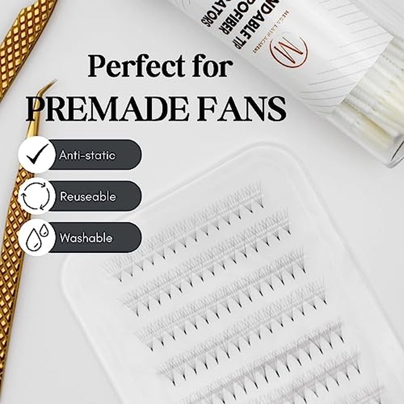 2 pcs Large Silicone Eyelash Pads for Lash Extension | XL Size 3.7 x 4.7 inches | Premade Lash Holder Sticky Pad for Eyelash Extension | Compatible with All Lash Tiles