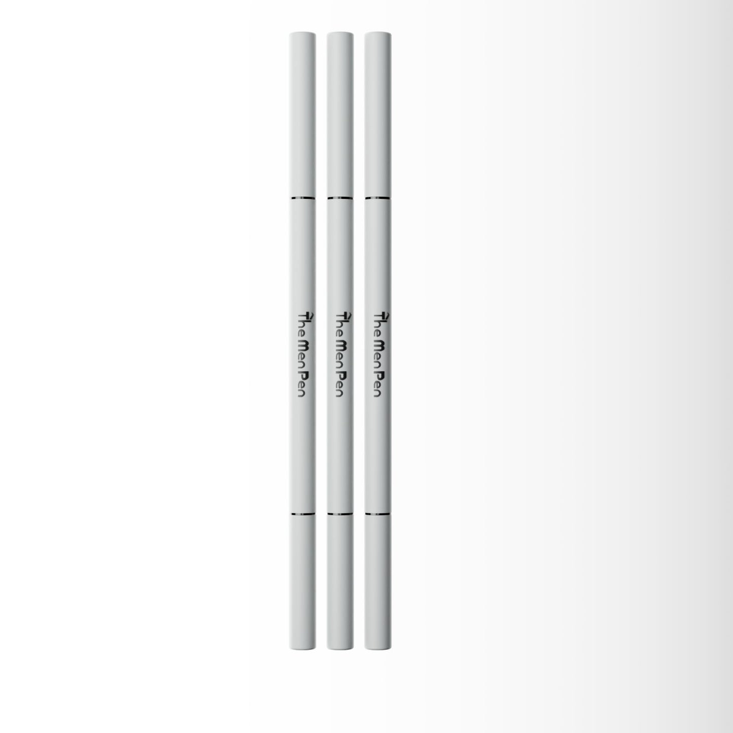 The Men Pen - Waterproof Eyebrow Pen | Beard Filler for Men | 1 Ounces - 3 Pack | Microblading Eyebrow Pen | Hair Filler | Anti-Smudge | Mustache, Beard & Eyebrow Filler | Black