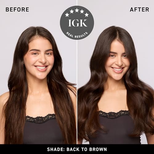 Natural Brown Permanent Hair Dye Kit 5N - 4.75 oz, Gray Coverage, Ammonia-Free