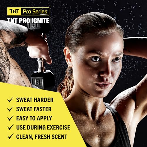 TNT Pro Ignite Sweat Cream - 1 Count Hot Thermogenic Gel for Enhanced Workout Sweat