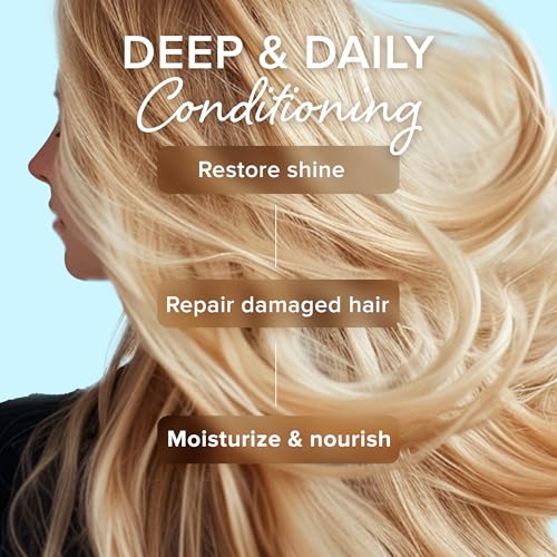 MAREE Bundle - Sheet Moisturizing Masks, Deep Hair Mask & Conditioner - Collagen & Hyaluronic Acid, Coconut Oil & Keratin - Hydrating Skin Care Mask & Moisturizing Conditioner for Dry Bleached Hair
