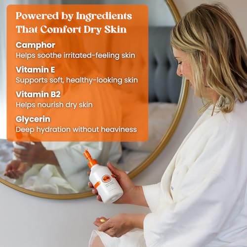 Yu-Be Body Lotion for Dry Sensitive Skin - Non-Greasy Fast-Absorbing Hand & Body Moisturizer Pump Bottle - Single