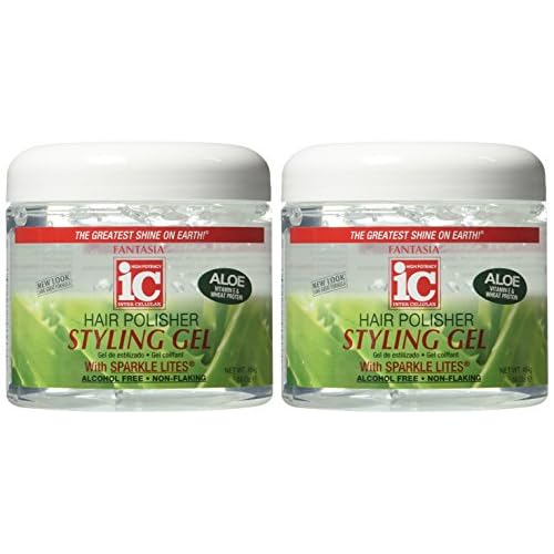 Fantasia Gel 16 Ounce Aloe (Clear) (473ml) (2 Pack)