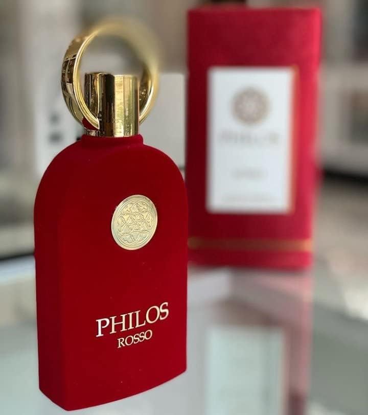 Maison Alhambra Philos Rosso for Women EDP Spray 3.4 oz with Musk