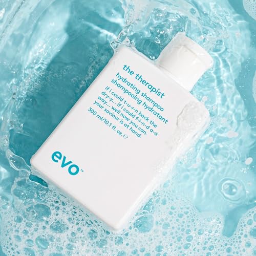 Hydrating Shampoo for Dry Color-Treated Hair - EVO The Therapist 10.1 Fl Oz