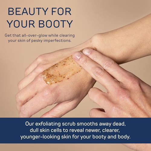 Future Method Body & Butt Scrub - Exfoliating Cleanser with Hyaluronic Acid & Jojoba Oil - Travel Size