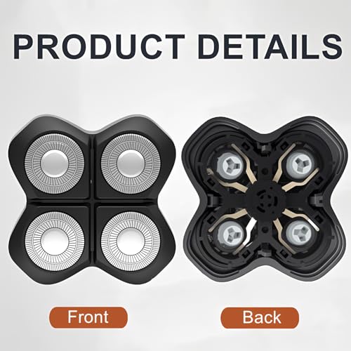 Compatibel with Freebird Pro Replacement Blades,2Pack Compatible with Freebird FlexSeries Pro Electric Head & Body Shaver,Precison and Smooth Shaving.