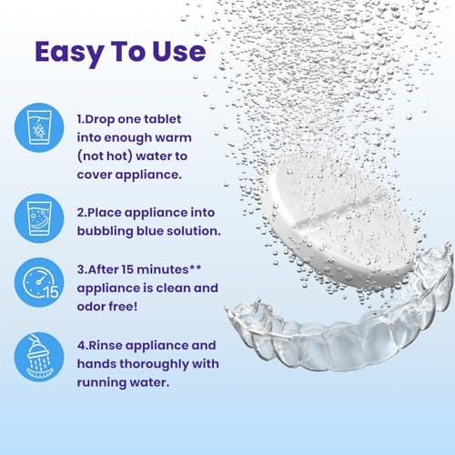 Retainer Brite Dental Appliance Cleaning Tablets - 1 Year Supply, 384 Count