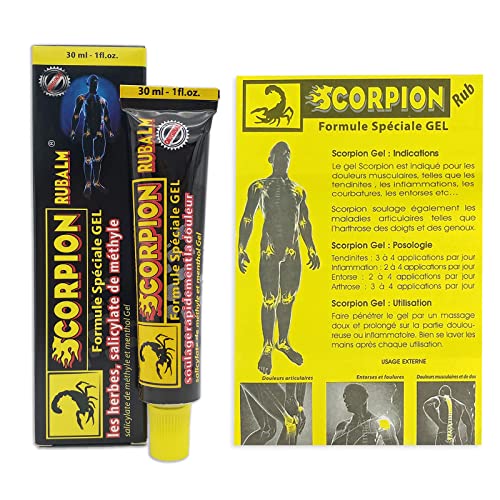 KONGDY 3 Pcs Scorpion Cream, Scorpion Extra Strength Cream, 30 ml/Tube (3 oz)