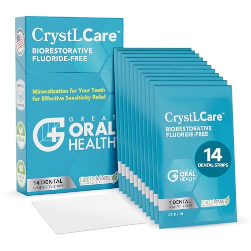 Tooth Sensitivity Treatment Strips for Enamel Remineralization - 14 Count