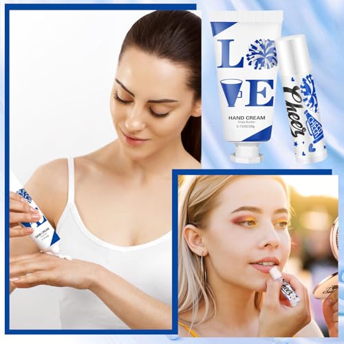 Blue Cheer Lip Balm and Hand Cream Set for Team Gifts - 36 Sets