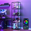 Superdanny RGB Light Display Cabinet with App & Remote Control, Dimmable LED