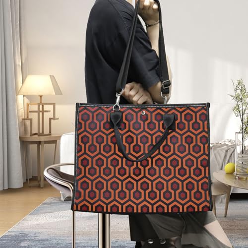 BWWKTOP Overlook Hotel Cosmetic Makeup Bag Horror Movie Inspired Gifts Overlook Hotel Travel Zipper Pouch Bag (Shinibag BL BG)