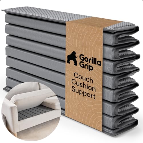 GORILLA GRIP Grey Couch Cushion Support Board 24x90 for Sagging Sofas – XL Oversized