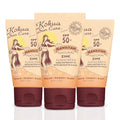 Kokua Sun Care Hawaiian Reef Safe Sunscreen SPF 50 | 1 oz - 3 Pack | Zinc Oxide | Mineral Sunscreen | Face & Body | Moisturizing Sun Protection | Water Resistant | Chemical Free | Natural Ingredients