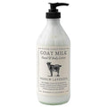 Goat Milk Lotion for Dry, Sensitive Skin ? French Lavender Natural Body Moisturizer for Face, Hands & Body ? Hydrating Non-Greasy Cream ? Handmade in USA with Clean Ingredients 16oz