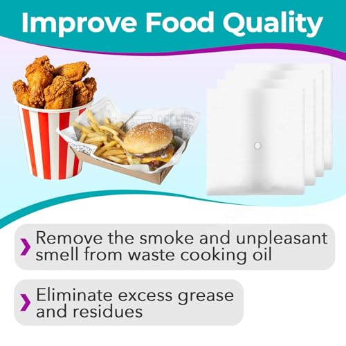 100 Pcs Envelope Style Fryer Filter Paper for Pitco PP10613 – 18.5x20.5 Inch