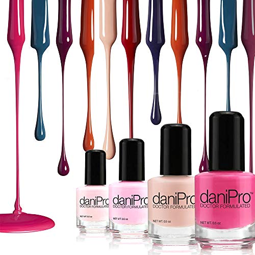 Doctor Formulated Nail Polish - Hot Pink, Biotin & Vitamins, Toxin-Free, Fast Drying
