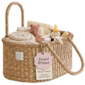 Baby Diaper Caddy Organizer with Cotton Divider - Pink ROSA